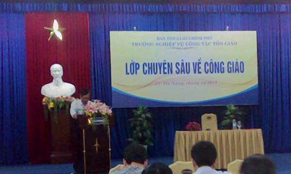 Government Committee for Religious Affairs holds Catholic training course for local officials in Da Nang